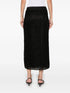 mesh midi skirt